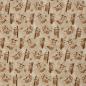Preview: Baumwolljersey Lazy Jungle Faultier Camel by Mrs. Mint Design von Swafing